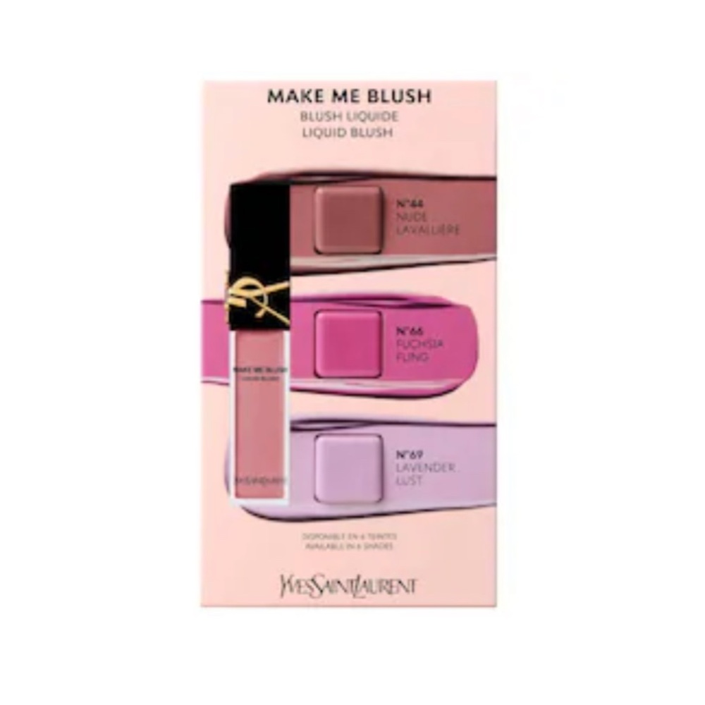 YSL Blush Sample Card